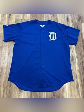 Majestic Cool Base Detroit Tigers Batting Practice Jersey, XL